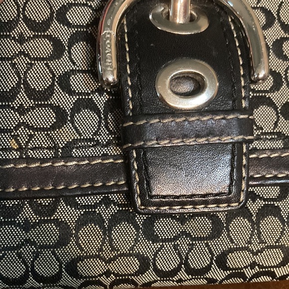 Authentic Coach Monogram Black wallet - Picture 12 of 13